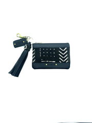 Ivory. B front: Kilé Keychain+Issa Pouch Bundle